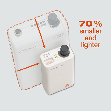 HEINE mPack mini with Li-ion rechargeable battery and E4-USB plug-in transformer for LoupeLight 2 & MicroLight 2. MPN: X-007.99.650 - Image 4
