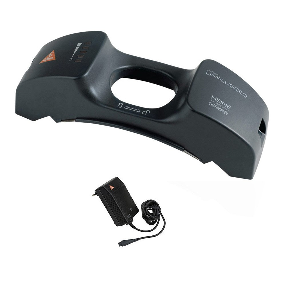 HEINE UNPLUGGED Battery Pack with Plug-In Transformer, for UNPLUGGED ML4 Headlights & OMEGA 500. MPN: X-007.99.666
