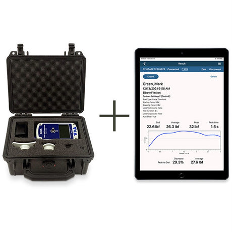 Lafayette Digital Muscle Tester Dynamometer Kit with DynoData App & Tablet. MPN: 01165AKIT - Image 2