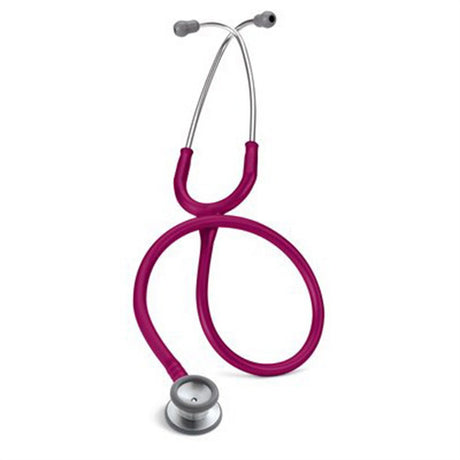 3M Littmann Classic II Pediatric Stethoscope, Raspberry Tube. MPN: 2122