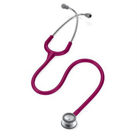 3M Littmann Classic II Pediatric Stethoscope, Raspberry Tube. MPN: 2122 - Image 2