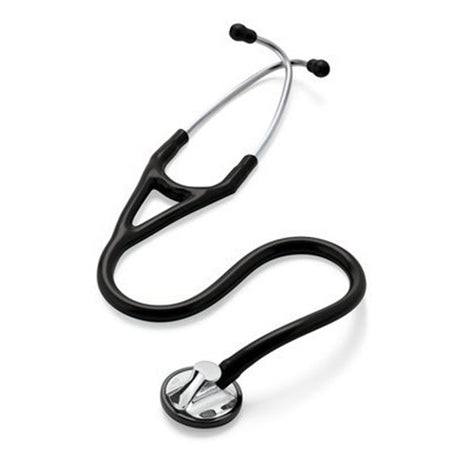 3M Littmann Master Cardiology Stethoscope, Black Tube. MPN: 2160 - Image 2