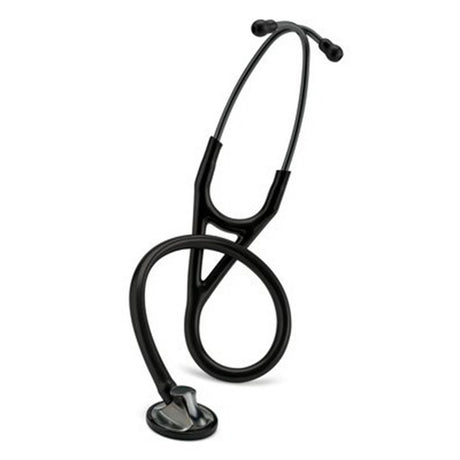 3M Littmann Master Cardiology Stethoscope, Smoke-Finish Chestpiece, Black Tube. MPN: 2176