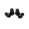 Littmann Snap Tight Soft-Sealing Eartips, Black, (1 pair) Large and (1 pair) Small, each. MPN: 40001E