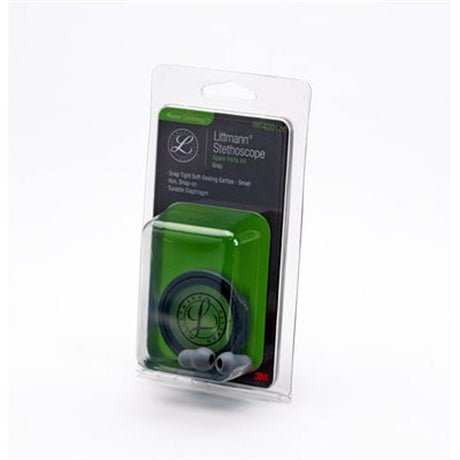 Littmann Spare Parts Kit for Master Cardiology Stethoscope: Small Snap Tight Soft-Sealing Eartips, Rim/Diaphragm, Gray, 10 kits/cs. MPN: 40018 - Image 2
