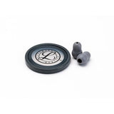 Littmann Spare Parts Kit for Master Cardiology Stethoscope: Small Snap Tight Soft-Sealing Eartips, Rim/Diaphragm, Gray, each. MPN: 40018E