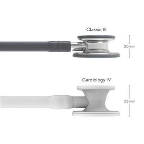 3M Littmann Classic III Stethoscope, Gray Tube. MPN: 5621 - Image 4