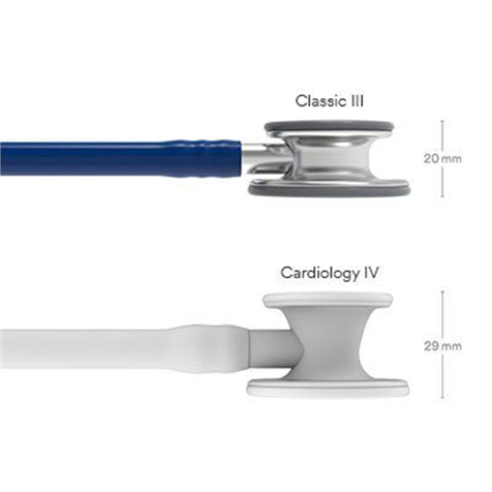 3M Littmann Classic III Stethoscope, Navy Blue Tube. MPN: 5622 - Image 4