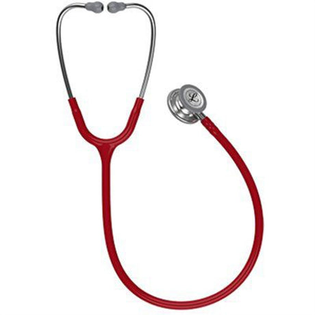 3M Littmann Classic III Stethoscope, Burgundy Tube. MPN: 5627 - Image 3