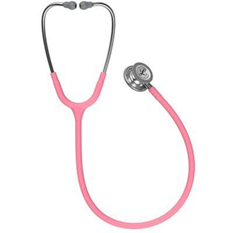 3M Littmann Classic III Stethoscope, Pearl Pink Tube. MPN: 5633 - Image 3