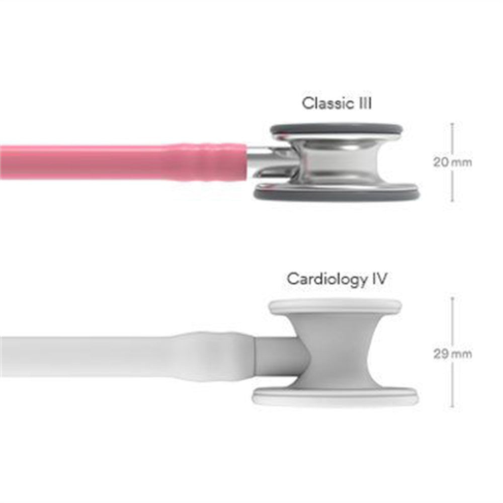 3M Littmann Classic III Stethoscope, Pearl Pink Tube. MPN: 5633 - Image 4