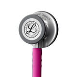 Littmann CLASSIC III Stethoscope, Stainless-Finish Chestpiece, Satin-Finish Raspberry Tube. MPN: 5648C - Image 2