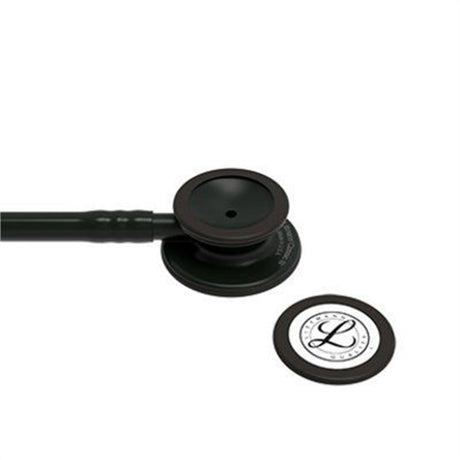 3M Littmann Classic III Stethoscope, Black Edition Chestpiece, Black Tube. MPN: 5803 - Image 2