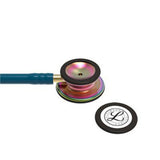 3M Littmann Classic III Stethoscope, Rainbow Chestpiece, Caribbean Blue Tube. MPN: 5807 - Image 2