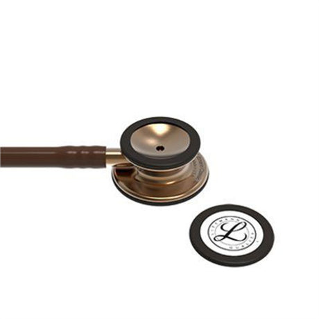 3M Littmann Classic III Stethoscope, Copper Chestpiece, Chocolate Tube. MPN: 5809 - Image 2