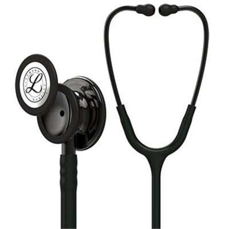 3M Littmann Classic III Stethoscope, Smoke Chestpiece, Black Tube. MPN: 5811
