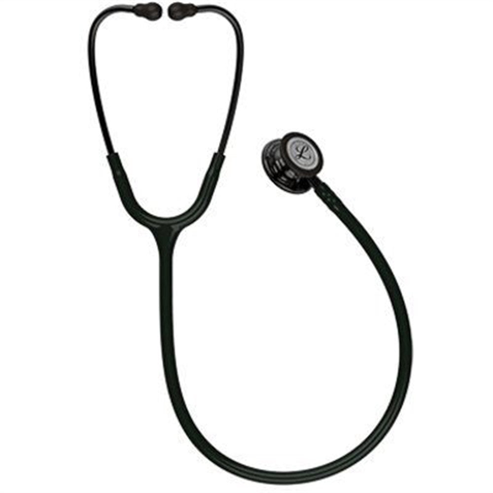 3M Littmann Classic III Stethoscope, Smoke Chestpiece, Black Tube. MPN: 5811 - Image 3