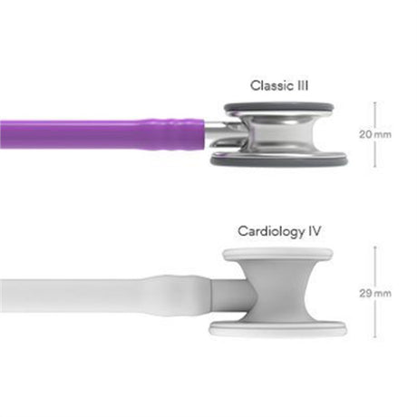 3M Littmann Classic III Stethoscope, Lavender Tube. MPN: 5832 - Image 4