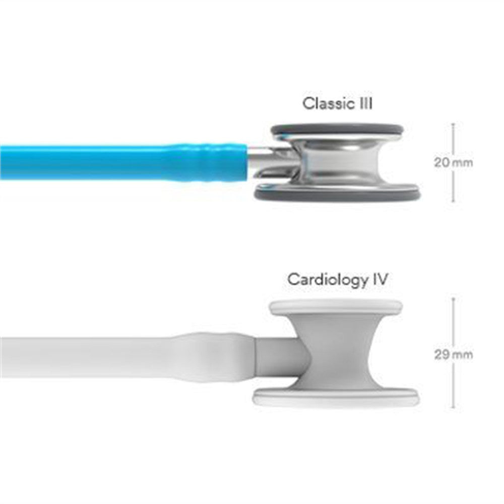 3M Littmann Classic III Stethoscope, Turquoise Tube. MPN: 5835 - Image 4