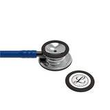 3M Littmann Classic III Stethoscope, Mirror Chestpiece, Navy Blue Tube, Smoke Stem & Headset. MPN: 5863 - Image 2