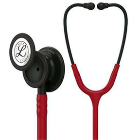 3M Littmann Classic III Stethoscope, Black Chestpiece, Stem & Headset, Burgundy Tube. MPN: 5868