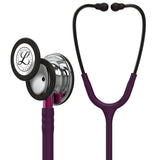 3M Littmann Classic III Stethoscope, Mirror Chestpiece, Plum Tube, Pink Stem and Smoke Headset. MPN: 5960
