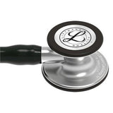 3M Littmann Cardiology IV Stethoscope, Standard Chestpiece, Black Tube, Stainless Stem & Headset. MPN: 6152 - Image 2