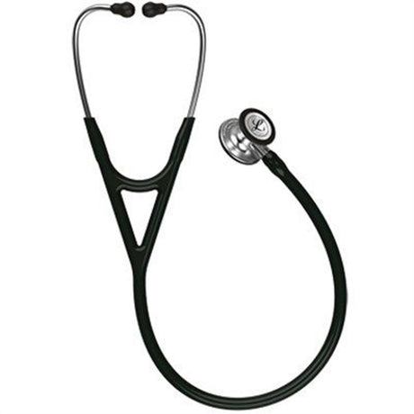 3M Littmann Cardiology IV Stethoscope, Standard Chestpiece, Black Tube, Stainless Stem & Headset. MPN: 6152 - Image 3