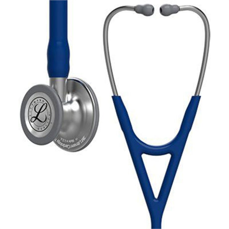 3M Littmann Cardiology IV Stethoscope, Standard Chestpiece, Navy Blue Tube, Stainless Stem & Headset. MPN: 6154