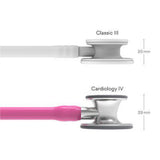 3M Littmann Cardiology IV Stethoscope, Standard Chestpiece, Rose Pink Tube. MPN: 6159 - Image 4