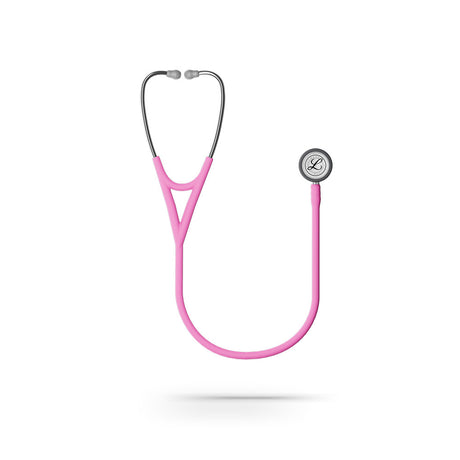 Littmann CARDIOLOGY IV Stethoscope, Stainless-Finish Chestpiece, Satin-Finish Rose Pink Tube. MPN: 6159C - Image 3