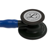 3M Littmann Cardiology IV Stethoscope, Black Chestpiece, Navy Blue Tube, Black Stem & Headset. MPN: 6168 - Image 2