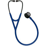 3M Littmann Cardiology IV Stethoscope, Black Chestpiece, Navy Blue Tube, Black Stem & Headset. MPN: 6168 - Image 3