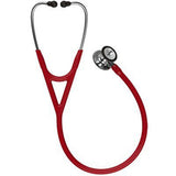 3M Littmann Cardiology IV Stethoscope, Mirror Chestpiece & Stem, Burgundy Tube, Stainless Headset. MPN: 6170 - Image 3