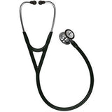 3M Littmann Cardiology IV Stethoscope, Mirror Chestpiece & Stem, Black Tube, Stainless Headset. MPN: 6177 - Image 3