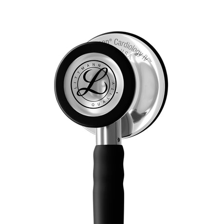 Littmann CARDIOLOGY IV Stethoscope, Mirror Chestpiece, Satin-Finish Black Tube. MPN: 6177C - Image 2
