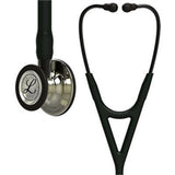 3M Littmann Cardiology IV Stethoscope, Champagne Chestpiece, Black Tube, Smoke Stem & Headset. MPN: 6179