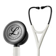 Littmann CARDIOLOGY IV Stethoscope, Black Matte Chestpiece, Satin-Finish Alabaster Tube. MPN: 6186C