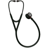 3M Littmann Cardiology IV Stethoscope, Black Chestpiece, Black Tube, Red Stem & Black Headset. MPN: 6200 - Image 3