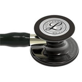 3M Littmann Cardiology IV Stethoscope, High Polish Smoke Chestpiece, Black Tube, Champagne Stem & Black Headset. MPN: 6204 - Image 2
