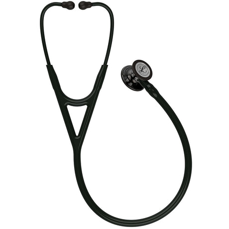 3M Littmann Cardiology IV Stethoscope, High Polish Smoke Chestpiece, Black Tube, Black Stem, Black Headset. MPN: 6232 - Image 3