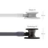 3M Littmann Cardiology IV Stethoscope, High Polish Smoke Chestpiece, Gray Tube, Smoke Stem, Smoke Headset. MPN: 6238 - Image 4
