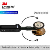 3M Littmann 8870 CORE Digital Stethoscope, High Polish Copper Chestpiece, Black Tube, Stem and Headset, 27". MPN: 8870 - Image 3