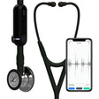 3M Littmann 8890 CORE Digital Stethoscope, Mirror Chestpiece, Black Tube, Stem and Headset, 27". MPN: 8890