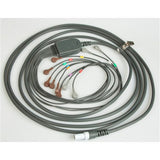 Patient Cable for Quinton Q-Stress or Burdick HeartStride, AHA 25", snap connection. MPN: 60-00181-01