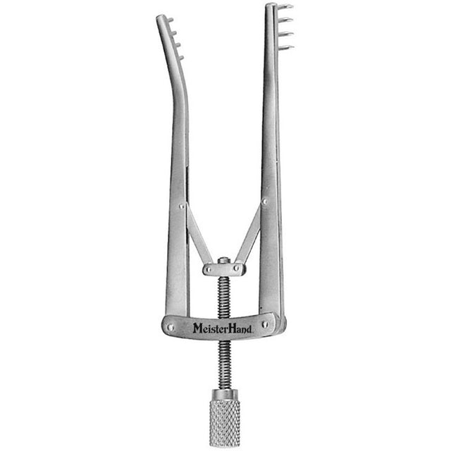 MeisterHand ALM Retractor, 3" (7.7cm), spread 2-1/4" (5.8cm). MPN: MH11-12