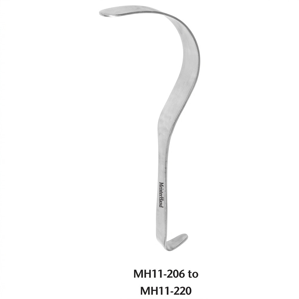 MeisterHand DEAVER Retractor, 1-1/2" (3.8 cm) X 12" (30.5 cm). MPN: MH11-206