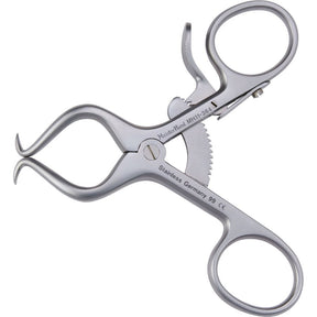MeisterHand GELPI Retractor 3.5 (8.9cm), with grip lock, Mini. MPN: MH11-364