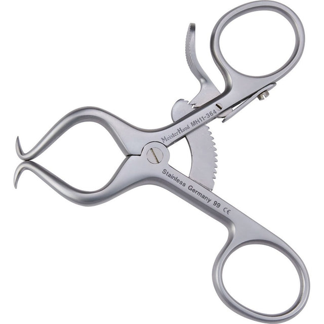 MeisterHand GELPI Retractor 3.5 (8.9cm), with grip lock, Mini. MPN: MH11-364