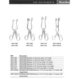 MeisterHand WEITLANER Retractor, 5-1/2" (14 cm), blunt, 3 X 4 teeth. MPN: MH11-610 - Image 3